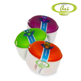 Linea Arì - Formaggiera in plastica, colori assortiti