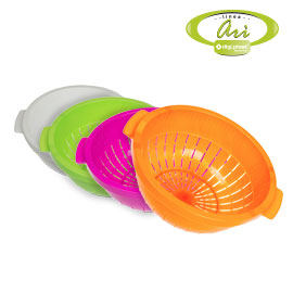 Linea Arì - Colapasta in plastica, colori assortiti